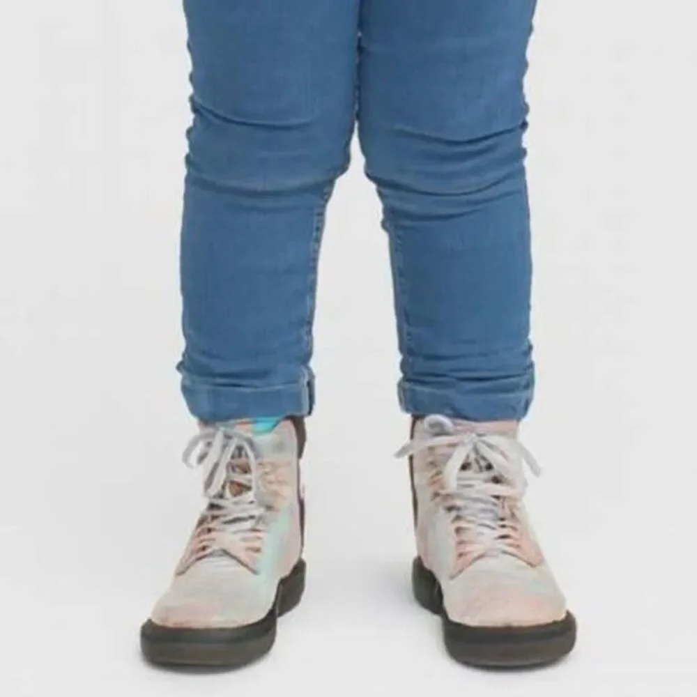 Dr Martens Doc's DM's Doc Marten's Pascal Boots Iridescent GIRLS Youth Kids 2